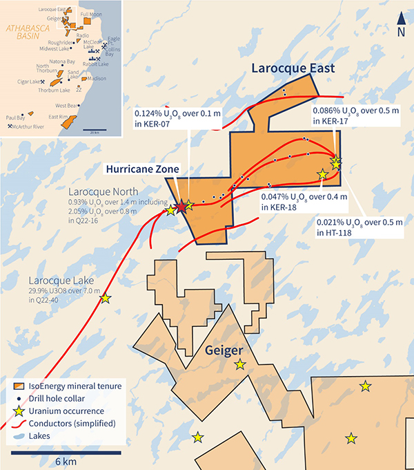 Figure 1 - Larocque East Property Location Map