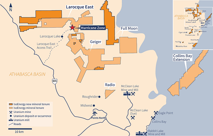 New Larocque East and Full Moon Property Staking