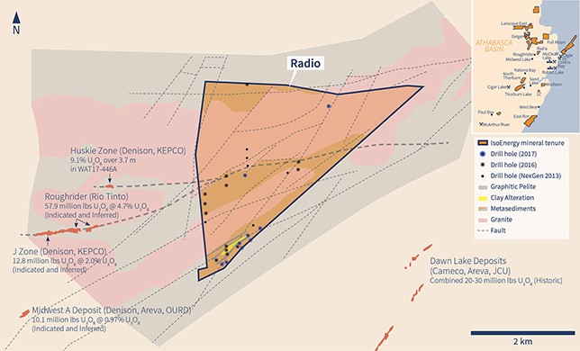 Radio Property Regional Magnetics and Target Areas